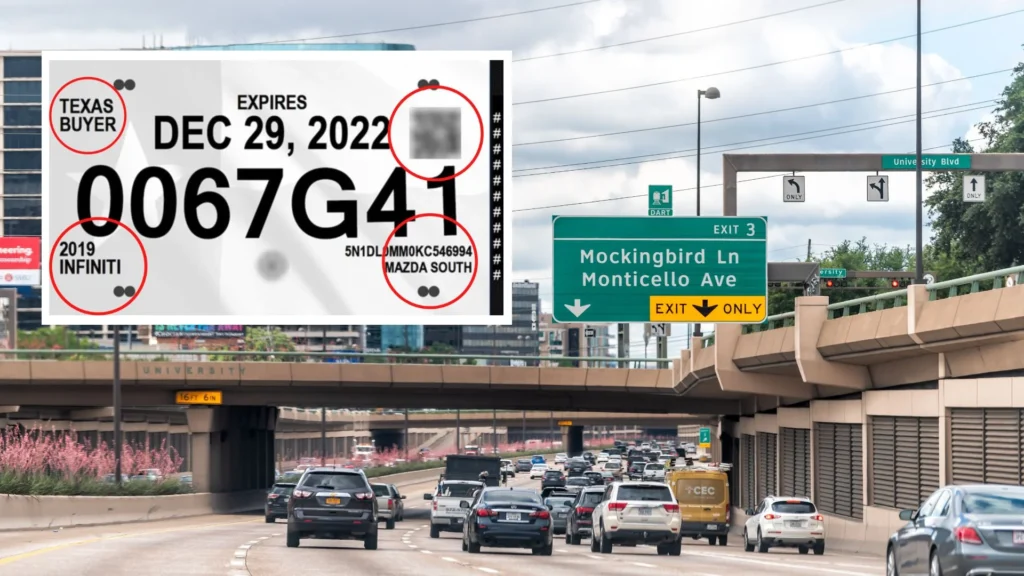 Placas Temporales en Houston Texas: Una Alternativa Práctica