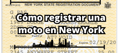 Cómo registrar una moto en New York | Todo lo que debes saber