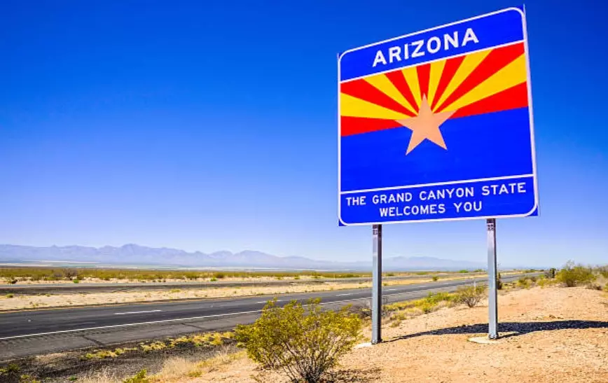 Obtenga sus placas temporales en Arizona
