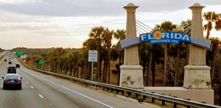 Obtenga placas temporales en Florida