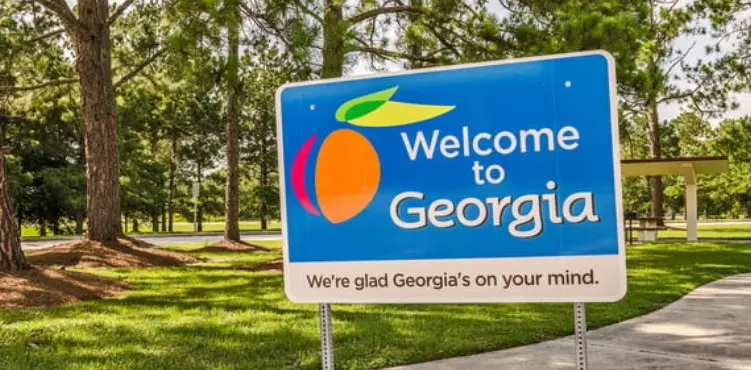 Solicitar placas temporales en Georgia