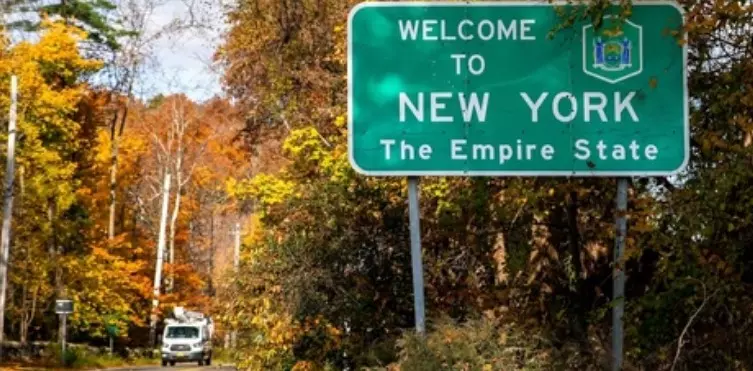 Obtenga placas temporales en New York