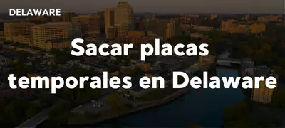 Cómo sacar placas temporales en Delaware