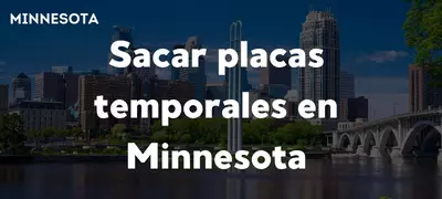 Cómo sacar placas temporales en Minnesota
