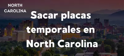 Cómo sacar placas temporales en north carolina